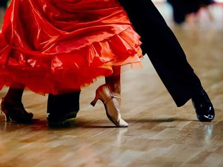 Ballroom on sale dancers feet